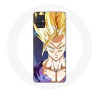 Coque pour Samsung Galaxy A71 Manga Dragon Ball Sangoku Jaune geltona