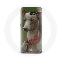 Coque pour Samsung Galaxy A5 2017 Lévrier greyhound Gris pilka