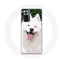 Coque pour Xiaomi Redmi Note 10 Pro Samoyède Blanc Race de chiens balta