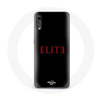 Coque pour Huawei P20 Pro Elite Saison 5 Logo Rouge Fond Noir