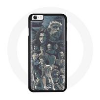Case - Game of Thrones - Iphone 4 - Rigid - Characters - Grey pilka