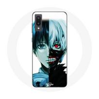 Coque pour Samsung Galaxy A02 Tokyo Ghoul Visage Moitié
