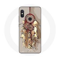 Coque pour Xiaomi Redmi Note 5 AI Dual Camera Attrape Rêve Marron ruda