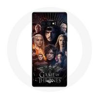 Coque pour Samsung Galaxy Note 9 Game of Thrones Saison 8 Le Trône de Fer L'affiche de L'équipage Lo