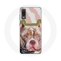 Coque pour Samsung Galaxy A02 Chien de Pitbull marron ruda