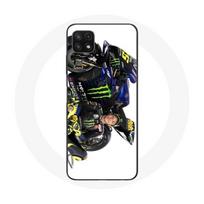 Dėklas - Valentino Rossi - Samsung Galaxy A22 5G - Lankstus - Sportinis - Apsauga balta