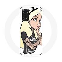 Coque pour Xiaomi Redmi Note 11S Alice princesse tatouée