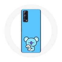 Coque pour Vivo Y72 Bangtan BTS BT21 Koya RM Fond Bleu