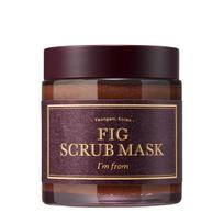 I'M FROM Fig Scrub Mask, Moisturizing, Nourishing, Korean Cosmetics, Kbeauty black