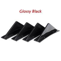 Universalus, skirtas Honda Civic 10th 11th Accord 10.5th 2000-2022 Galinis buferis lūpų difuzorius Ryklio pelekai Spoilerio kėbulo komplektas Automobilių priedai Glossy Black