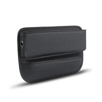 Universalus automobilio sėdynės tarpo organizatorius PU odinis automatinis konsolės šoninis kišeninis sėdynės plyšys laikymo dėžutės vidaus priedas BMW G30 F30 Black 1pc