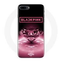 Case - Maniacase - Iphone 8 Plus - Blackpink Logo - Diamond - Kpop rožinė
