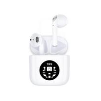Naujos „Bluetooth“ ausinės, belaidės, didelės galios „E“ sportinis mažas uždelsimas žaidimas, itin ilgai veikiantis „Bluetooth“ ausinės balta