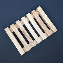 1 vnt medinė muilo indas dušui, dušo muilo laikiklis, savaime nutekantis muilo laikiklis vonios kambariui, Original Wood