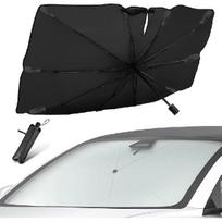 Pincuttee Vehicle Umbrella Visor 1 Pieces,Front Window Car Sun Shade,Foldable Car Windshield Visor,Reflective Visor for Blocking Ultraviolet 2XL-59.1 X 33.5 Inch