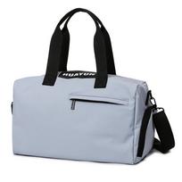Gym Bag Handheld Wet and Dry Sports Training Bag Women Swimming Storage Bag Travel Duffle Bag Short Trip Bag 40*23*24 šviesiai pilka spalva