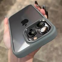 Prabangus Naujas Metalinis Kameros Apsauginis Kietas Akrilinis Skaidrus Dėklas IPhone 15 14 13 12 11 Pro Max XR X XS 7 8 Plus Smūgiams Atsparus Dangtelis For iPhone 14 Pro