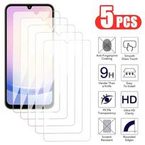5 vnt. grūdinto stiklo Samsung Galaxy A05 A15 A25 A35 A55 ekrano apsauga A04 A14 A24 A34 A54 F04 F14 F34 F54 apsauginis stiklas For Samsung A12 gryna