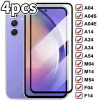 Protection Glass For Samsung Galaxy A04 Core A04E A14 A24 A34 A54 Screen Protector M04 M14 M54 F04 F14 Tempered Glass Film For Samsung A12 gryna