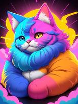 DIY full round diamond painting Cross stitch 3D art style home scene animal decorative diamond painting 5d diamond art painting Full Round 25X37.5CM blue