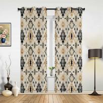 Gamepad Computer Keyboard Window Curtains for Living Room Kitchen Curtain with Valance Kids Room Home Decor 135W x 60H(cm) gray