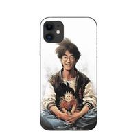 Phone case - MANIACASE - Iphone 11 - Akira Toriyama Goku - Silicone - Flexible juoda