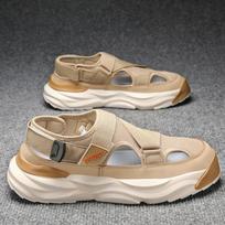 Vyriški basutės Vasaros laisvalaikis Paplūdimio šventinės basutės Vyriški batai Nauji lauko sportbačiai Vyriški Retro Patogūs Laisvalaikiai Sandalai Vyriški 39 beige