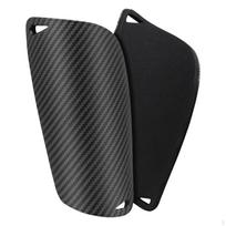 1 Pair Mini Soccer Shin Guards Leg Protector for Players, Compact Football Training S black