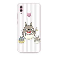Totoro Pelenė Ghibli Silikoninis Dangtelis Honor 30 30S 30i 9 10 9A 9C 9S 9N 10i 10X 9X Lite Pro 5G Telefonui Honor 9 gray