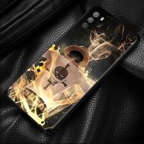 Phone Case For Xiaomi Poco X3 NFC M3 M4 Pro F3 GT Mi 12 10T Note 10 11 Lite 11TPro 9T Cover Silicone Fundas One Piece Logo Luffy Poco X3 NFC brown