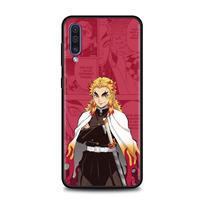 Dėklas Samsung A90 A80 A70s A70 A60 A50s A50, skirtas Galaxy A40 A30s A30 A20s A20e A20, anime, animacinis, demonas, manga Samsung A90 pink