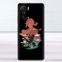 Case For Xiaomi Redmi Note 11 9S 10 9 8 7 9A 9C 9i K40 8T 10C 9T K50 Silicone Phone Shell Anime Genshin Impact Redmi K50 Gaming brown