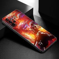 Anime BLEACHS Telefono dėklas Samsung Galaxy A21 A30 A50 A52 S A13 A22 A32 A33 A53 A73 5G A11 A12 A31 A51 A70 A71 A72 Juodas dangtelis Samsung A11