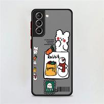 Naujų Metų Matinis dėklas Samsung Galaxy S22 S20 S21 FE S10 S9 Plus S8 Capa Note 20 Ultra 10 Lite Telefonui Fundas Samsung Note 9 gray