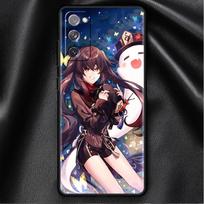 Case For Samsung Galaxy S20 FE S22 Ultra S21 Plus Luxury Soft Phone Case S10 S9 S8 S10e S7 Silicone Funda Girl Genshin Impact Samsung S22