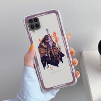 Skaidrus dėklas, skirtas Samsung Galaxy A52 A12 A51 A32 A21s A71 A32 A22 50 A70 A31 A72 5G telefono dangtelis Genshin Impact Jujutsu Kaisen Coque Samsung A73 5G