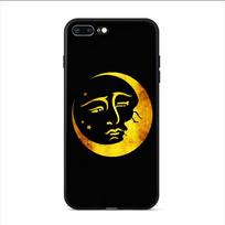 Sun Moon Love Mother Art Design Phone Shells For X XR XS MAX 5 5S 6 6S SE 2020 8 7 Plus Pattern Soft Back TPU Covers Case Fundas iPhone 11promax black