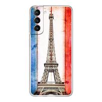 France Flag Soccer Paris telefono dėklas, skirtas Samsung Galaxy S22 5G S20 Ultra S21 FE 5G S10E S9 S8 S10 Plus Note 20 10 Skaidrus dangtelis Samsung S8