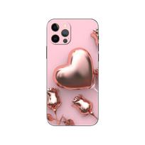 Love Rose Gold phone case for iphone 5 5s 2020se 6 6s 7 8 plus x 10 XR XS 11 12 13 mini pro MAX black tpu back cover iphone 13pro MAX brown