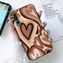 Love Heart telefono dėklas, skirtas Huawei Honor 10 i 8X C 5A 20 9 10 30 lite pro Voew 10 20 V30 Honor V30Pro gray