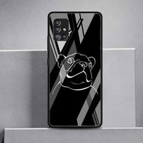 French Bulldog Black White Glass Case For Samsung Galaxy A52 A71 A50 A51 A70 A21s A31 A72 A10 A12 A30 A22 5G Phone Cover Samsung A73 5G