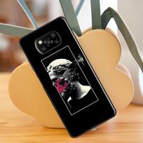 Greek Aesthetics Plaster statue For POCO X3 GT F1 F2 F3 M3 M4 X3 Pro Phone Cover For Xiaomi Mi 11T Pro 10T 11 Lite Coque POCO M4 Pro black