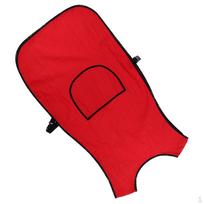 Barber Hair-cutting Apron, Adult Hair Coloring Waterproof Hairdresser Adjustable Working Clothes raudona