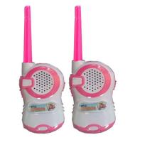 2 pakuotės vaikams skirtos racijos, mini animaciniai filmukai, nešiojami vaikams žaislai Linksmi elektroniniai dvipusiai radijo imtuvai