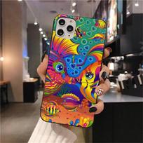 Lisa Frank Art Phone Case for iphone 12 pro max 11 pro XS MAX 8 7 6 6S Plus X 5S SE 2020 XR case iphone XS MAX