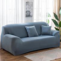 Vienspalviai elastiniai sofos užvalkalai svetainei „Spandex“ segmentiniai kampinės sofos užvalkalai Kušetės kėdės užvalkalai 1/2/3/4 vietų 1-seat 90-140cm
