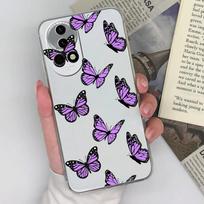 Case For Huawei Nova 12 SE Pura 70 Ultra Y72 12i Honor X8b Back Cover Popular Butterfly Pattern Transparent Protective Silicone Soft Bumper For Huawei Huawei Nova 12 5G