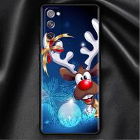 Bumper Case For Samsung Galaxy S22 Ultra S21 FE S20 Plus S10 Lite Phone Cover S10e S9 S8 S7 Silicone Funda Merry Christmas Capa Samsung S22