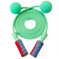 Cordless Jump Rope Adjustable Skipping Rope Weight Training Rope Speed Strength Training Bodybuilding Sports žalia