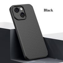 For Apple iPhone 15 14 13 Pro Max Camera Big Hole Straight Edge Corrugation Non-slip Shockproof PC Case Back Cover Shell Protector For iPhone 13 juoda